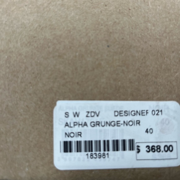 Zadig &Voltaire sandals, black suede, new in box with dustbag! EU size 40 - Picture 8 of 8